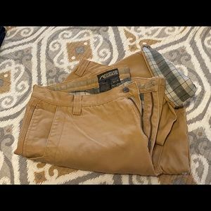 Mountain Khaki flannel-lined pants